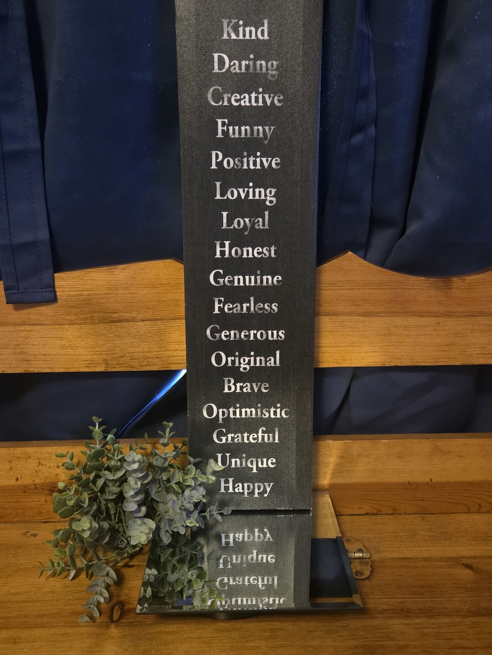“BE” Inspirational Decor | Positive Affirmation Wall Art Farmhouse Chic - Picture 9 of 11